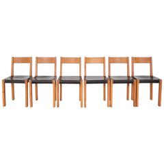 Pierre Chapo "S24" Dining Chairs