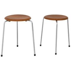 Arne Jacobsen Stools for Fritz Hansen 1