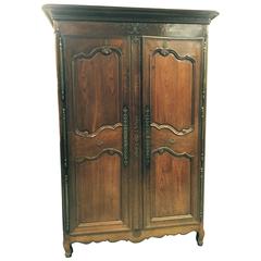 18th Century French Oak Armoire