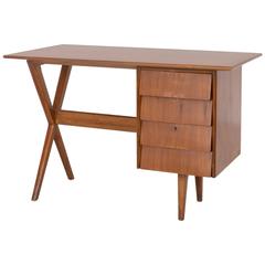 Mid-Century Desk in the Style of Ico Parisi