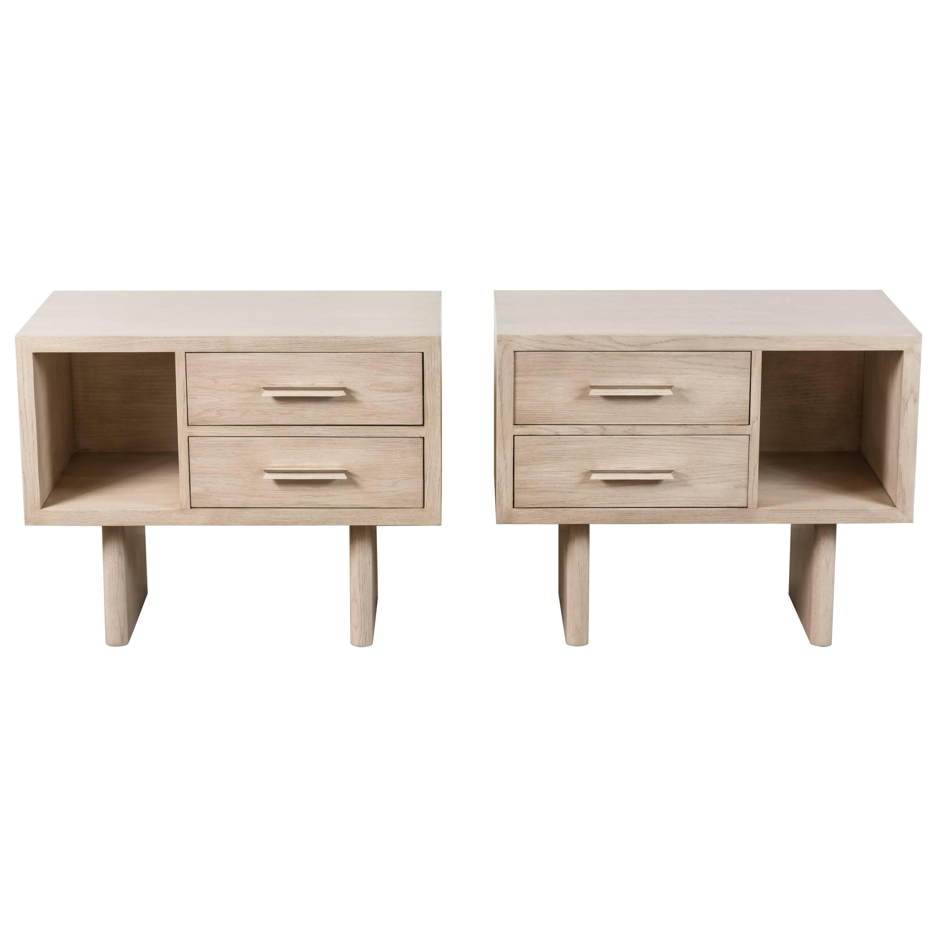 Pair of Inverness Nightstands by Lawson-Fenning