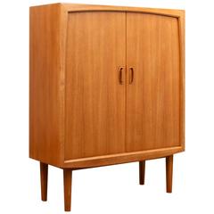 1960s Highboard, Teak, Organic Design