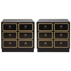 Pair of Chests or Nightstands in the Manner of Dorothy Draper 2