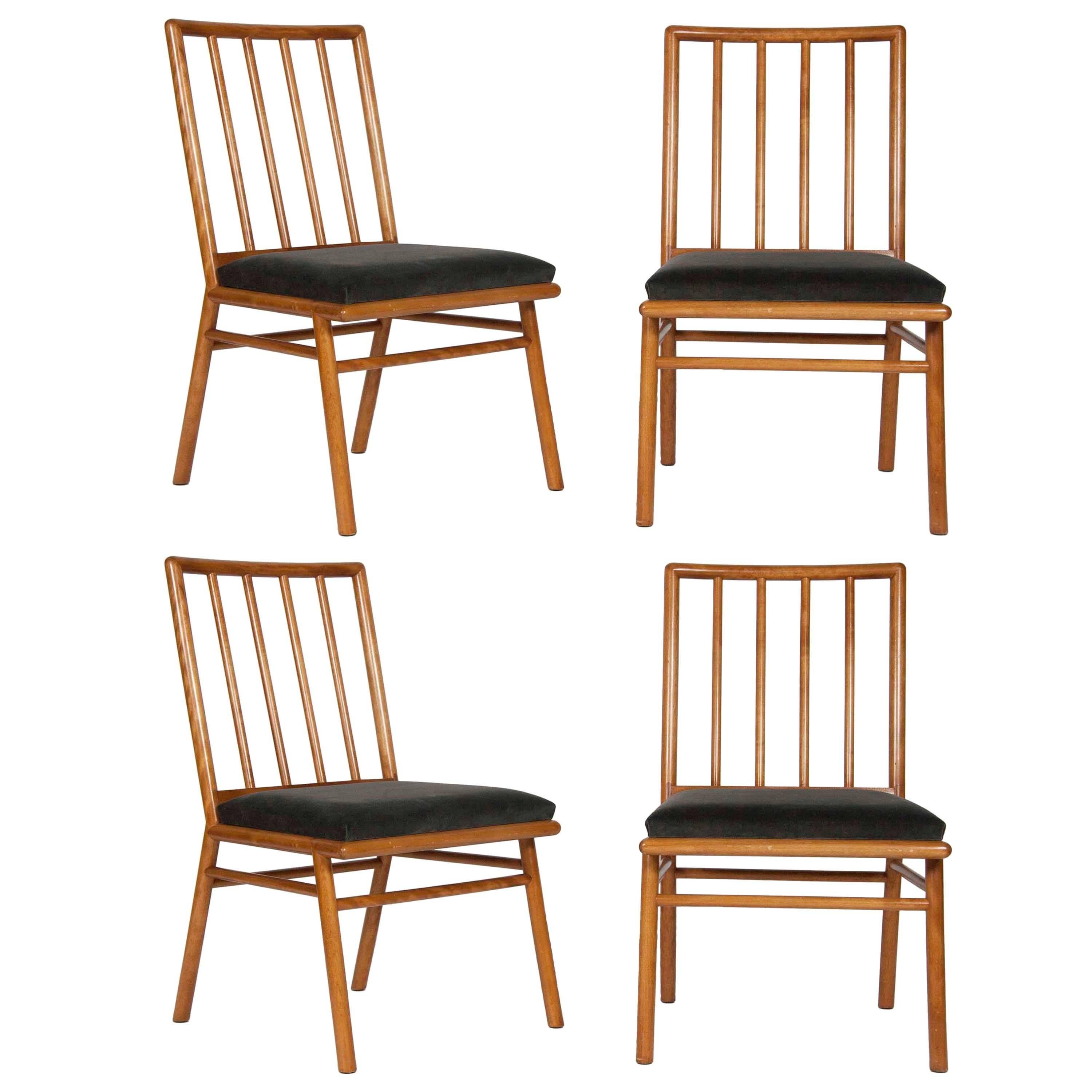 Set of Four Chairs by T.H. Robsjohn-Gibbings