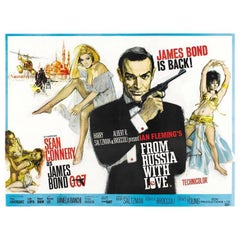 "From Russia With Love" Film Poster, 1963