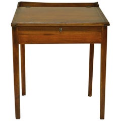 Pine and Poplar Schoolmaster's Desk