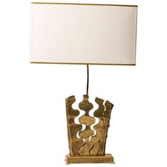 French Bronze Table Lamp in the Manner of Fondica 5