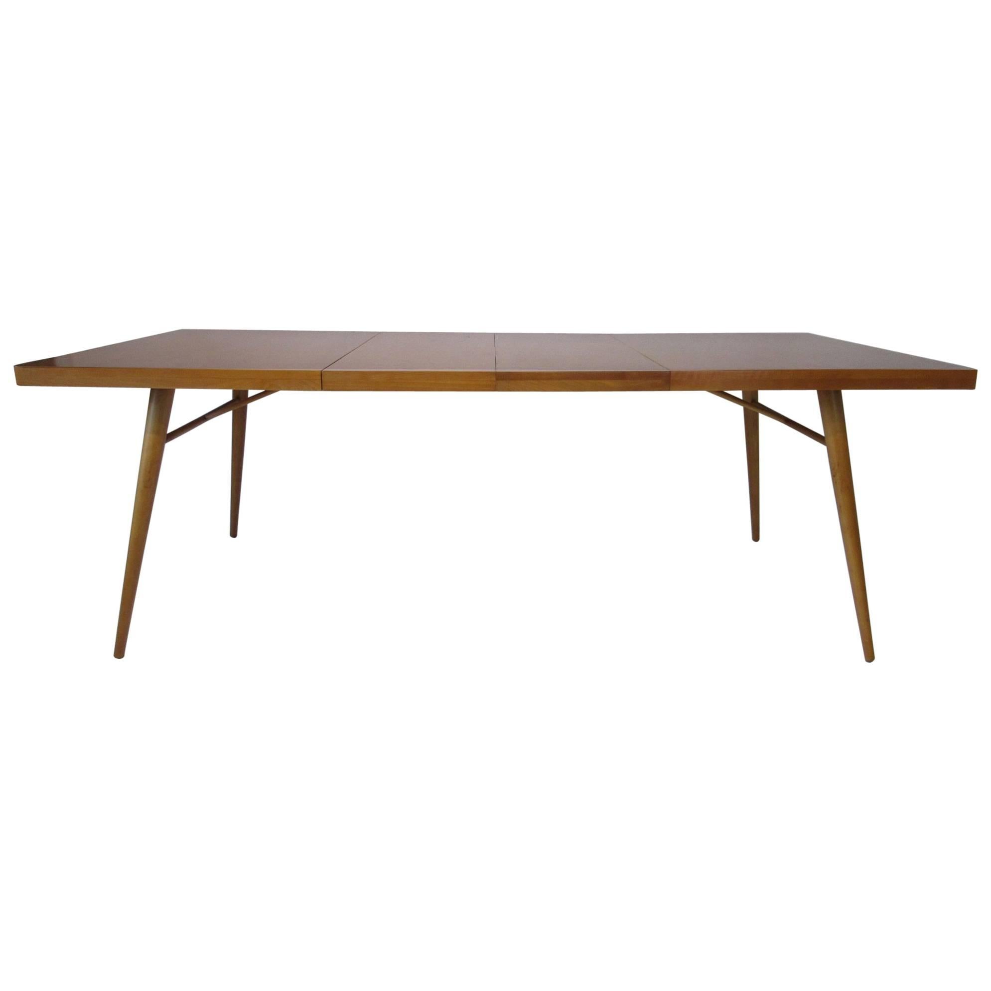 Paul McCobb Planner Group Dining Table with Two Leaves