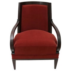 Lucien Rollin Collection Art Deco Armchair by William Switzer
