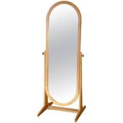 Pedersen & Hansen Teak Cheval Mirror 9