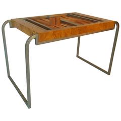 Chic Italian Design Backgammon Table or Desk