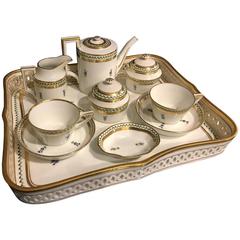 19th Century Austrian Porcelain Tea and Dessert Set Ernst Wahliss