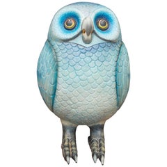 Vintage Sergio Bustamante Ceramic Owl