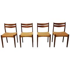 1950 Teak Arne Olsen Dining Chairs 6
