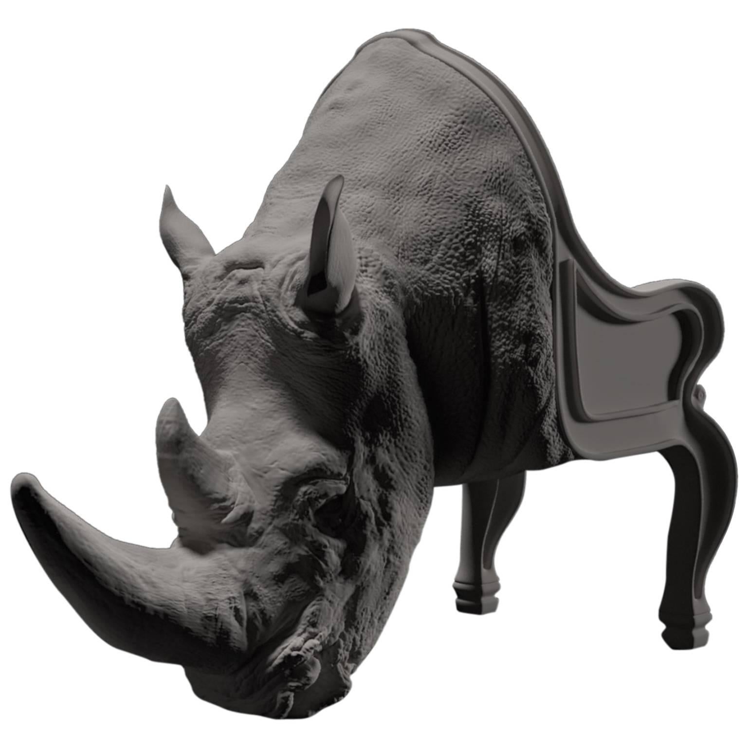 The Rhino Chair by Maximo Riera, Made to order, 21st Century For Sale