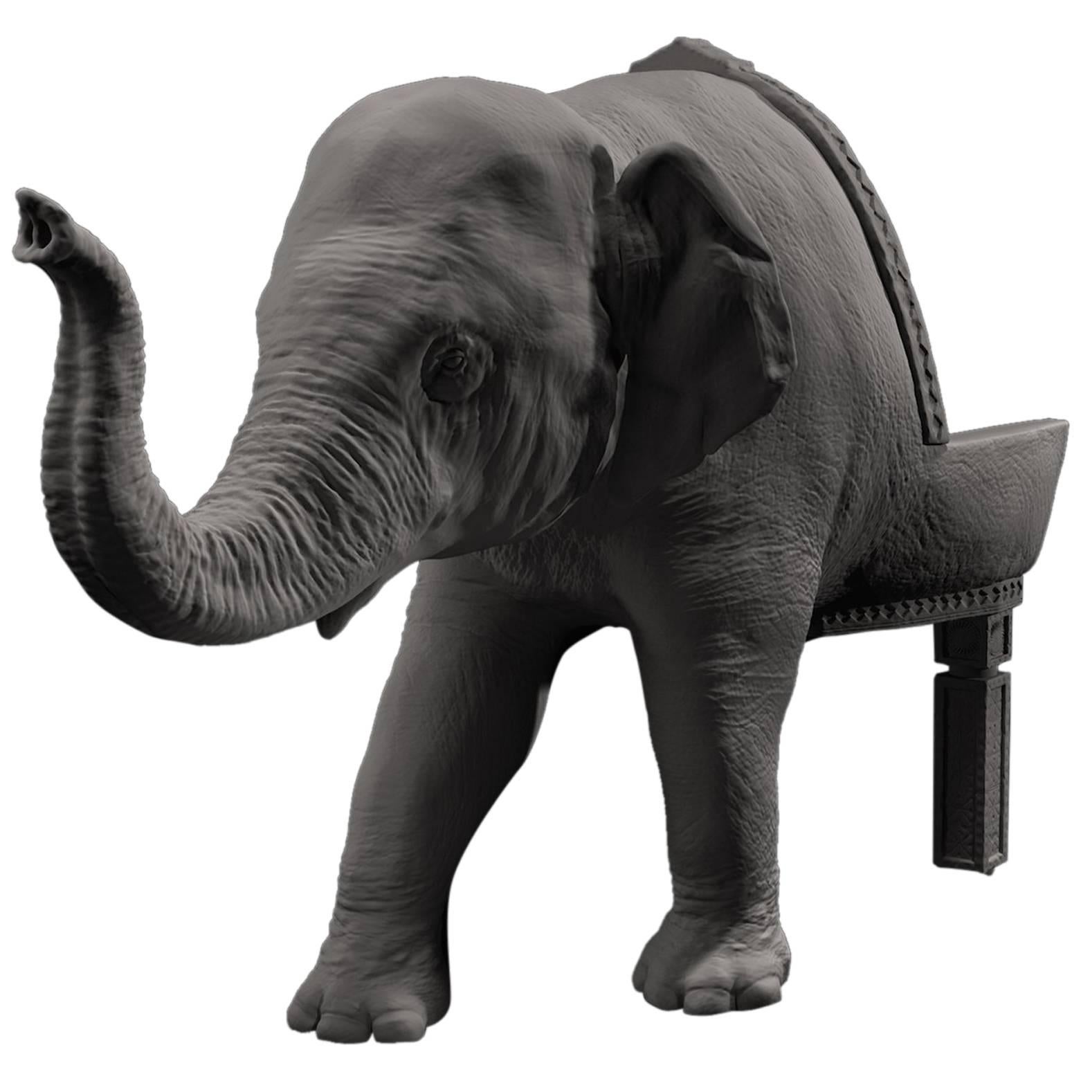 The Elephant Chair, Baby Version by Maximo Riera, Made to order, 21st Century For Sale