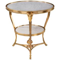 Late 19th Century French Two-Tier Gueridon