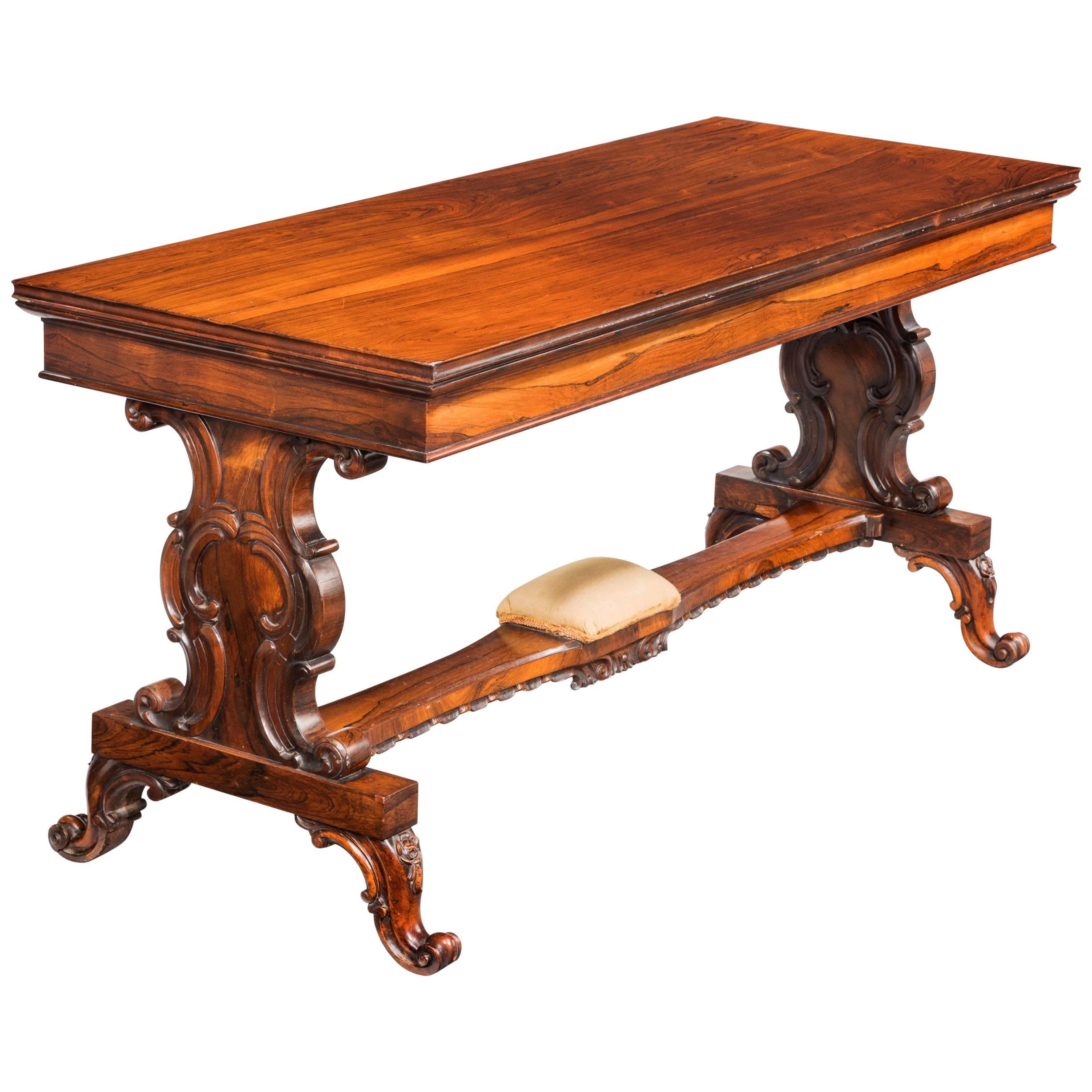 Regency Period Library Table