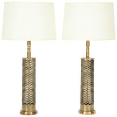 Pair of Studio Bronze Lamps 2