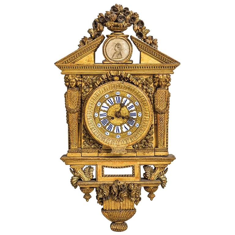 18th Century Italian Cartel Clock by Johannes Bapta For Sale at 1stdibs 18th Century Italian Cartel Clock by Johannes Bapta For Sale at 1stdibs