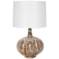 West German Glazed Ceramic Lamp 8