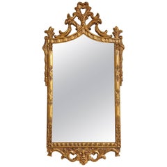 Carved Italian Gilded Mirror