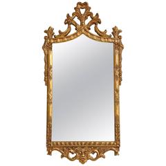 Carved Italian Gilded Mirror 2