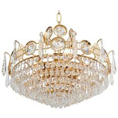 J.L. Lobmeyr Austrian Crystal Chandelier 9