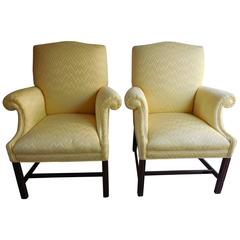 Contemporary Rolled Armchairs