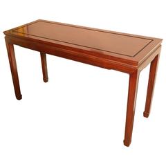 Vintage Chinese Rosewood Console
