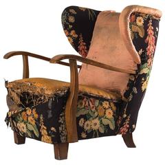 Elegant Armchair by Gustavo Pulitzer Finali, Italy, 1930s 9