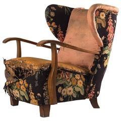 Elegant Armchair by Gustavo Pulitzer Finali, Italy, 1940