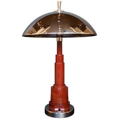 Vintage Art Deco Dome Lamp