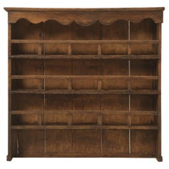 Antique French Hanging Plate Rack, circa 1700s