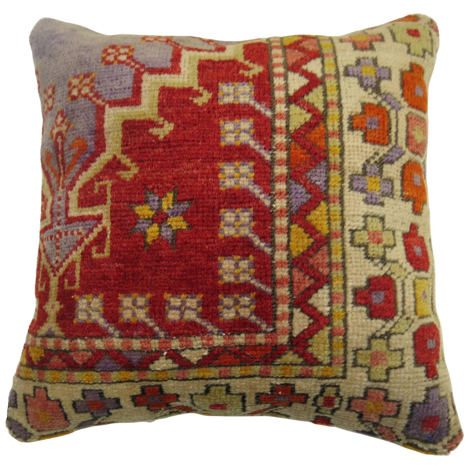 Boheman Style Turkish Rug Pillow