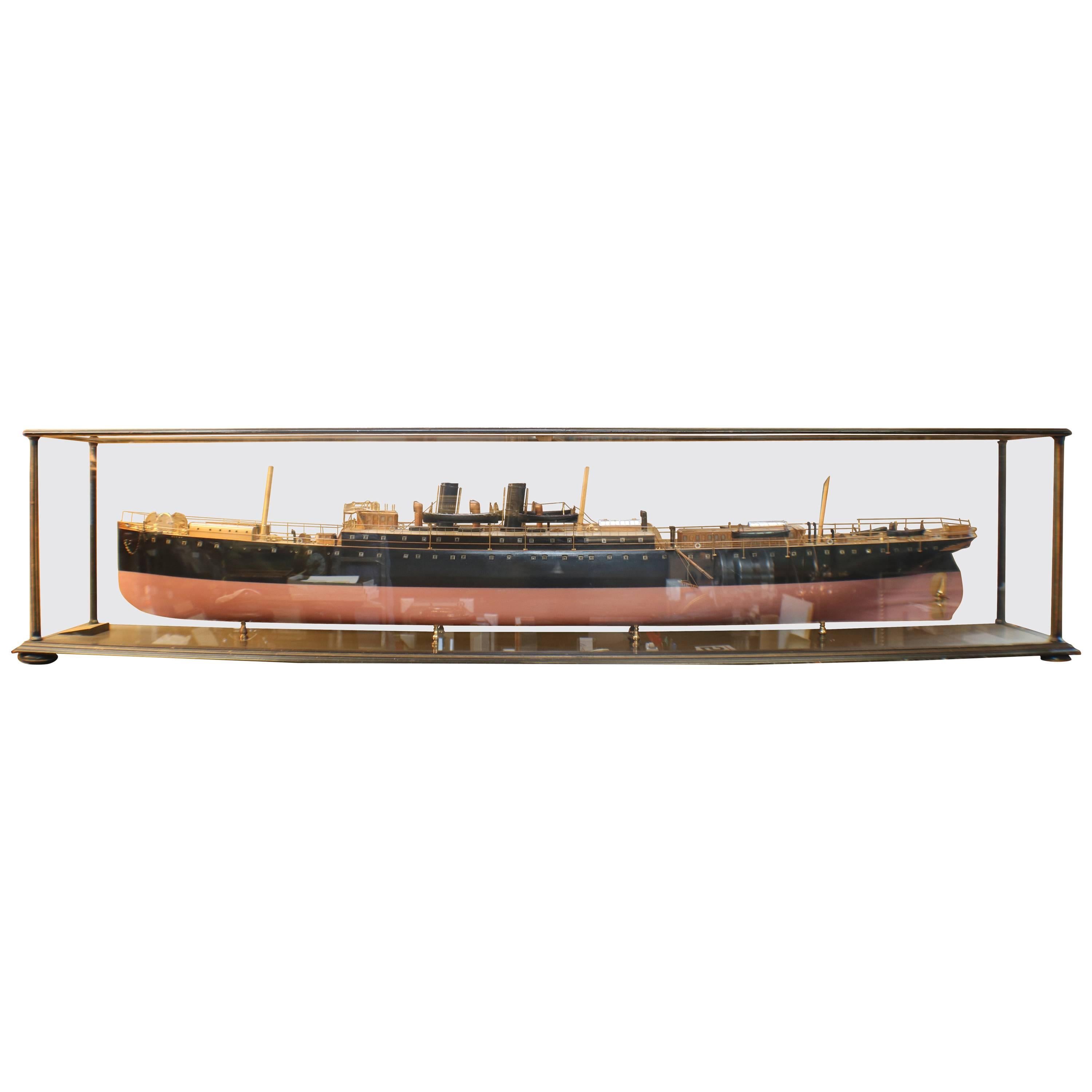 Builder's Model of the P&O Steamship "Clyde"