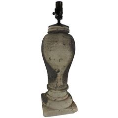 French Stone Urn Lamp 5