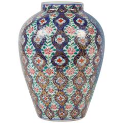 19th Century Persian Multi-Color Vase 3