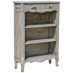 French Country Bookcase with Antler Pulls 1