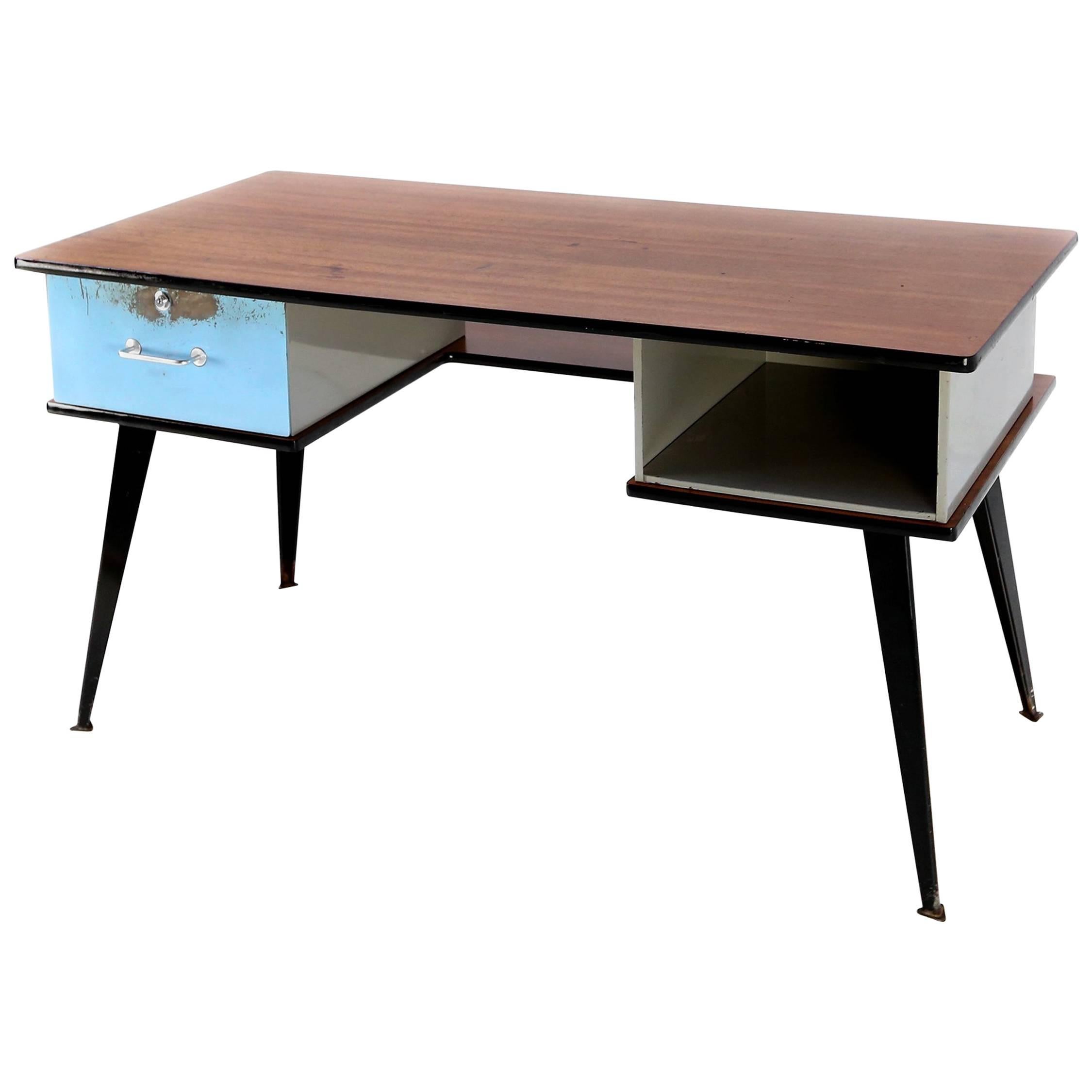 Desk by Willy Van Der Meeren for Tubax For Sale