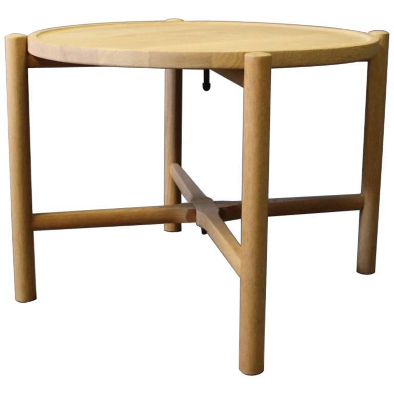 Side Table, Model PP35, in Soap Treated Oak by Hans J. Wegner and PP