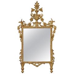 Late 18th Century Italian Giltwood Mirror