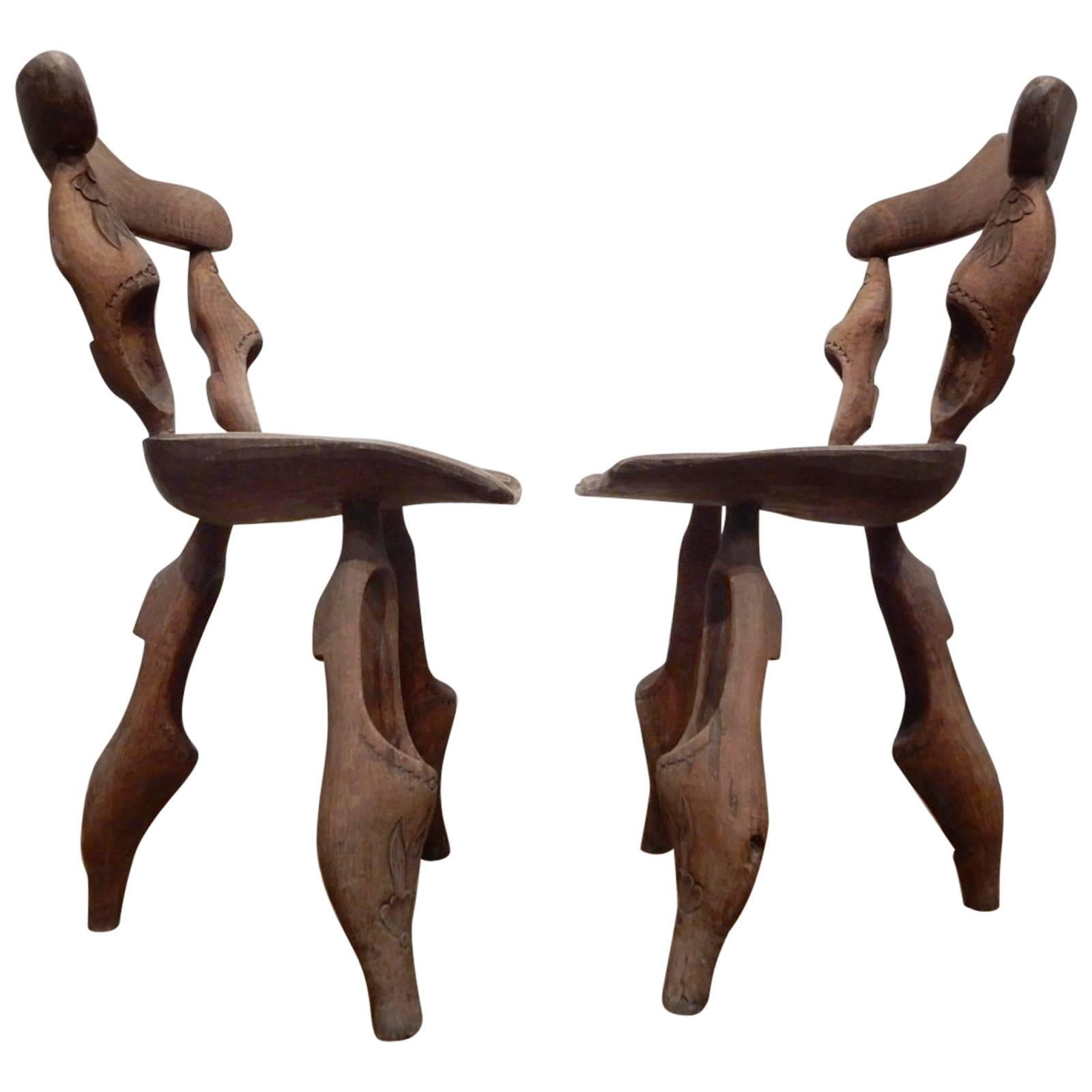 Pair of Popular Art Chairs