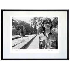 george and olivia harrison Rare Photographic Print of George Harrison by Olivia Harrison