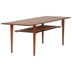 Peter Hvidt & Orla Mølgaard Nielsen Coffee Table FD 516 Teak France & Son 60