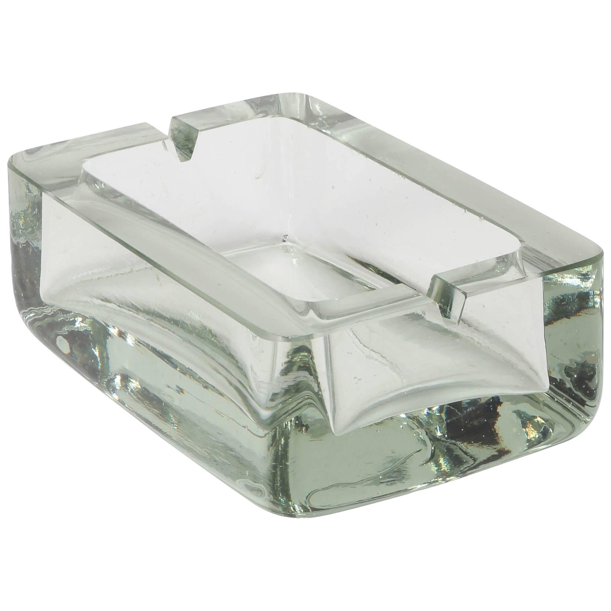 Swiss P. Loder Ashtray Glass Siegwart & Co, 1966-1967 For Sale