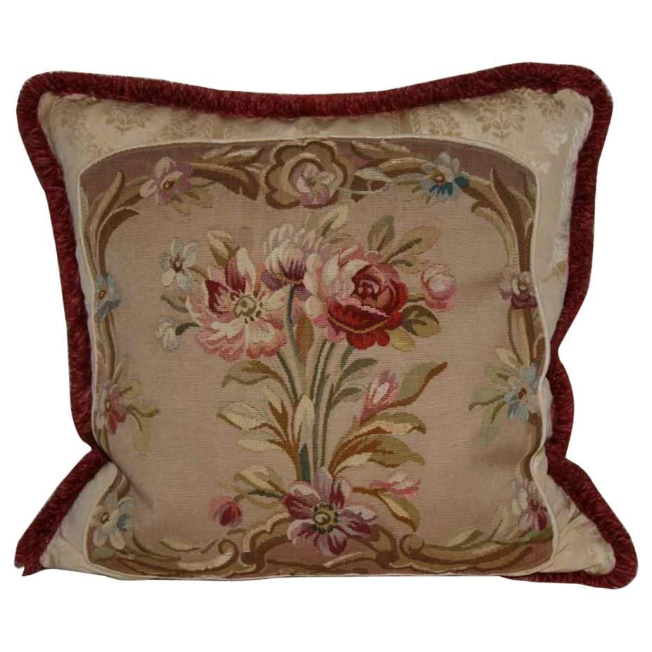  Pillow 19th Century French Tapestry 