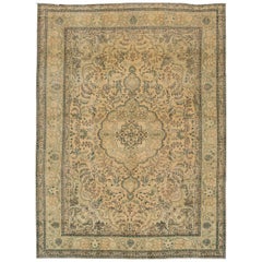 Gorgeous Retro Persian Tabriz Rug