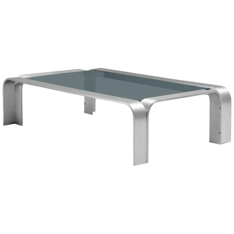 Very Unique Golf Coffee Table In Plaster And Glass At 1stdibs