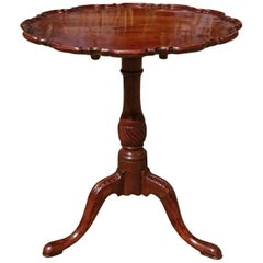 Important 19th Century Victorian Mahogany Wine Table after Thomas Chippendale